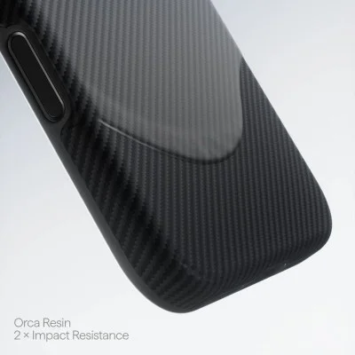Pitaka 17 Pro Aramid  Pro Guard Case Black Grey
